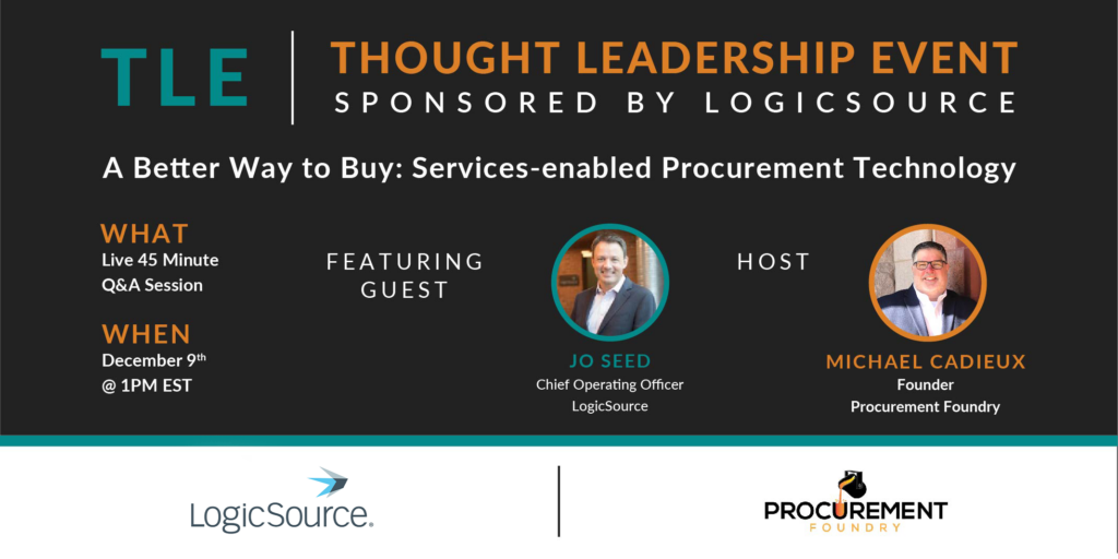 LogicSource and Procurement Foundry Live Q&A ServicesEnabled
