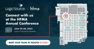 Connect with LogicSource at the HFMA Annual Conference 2023