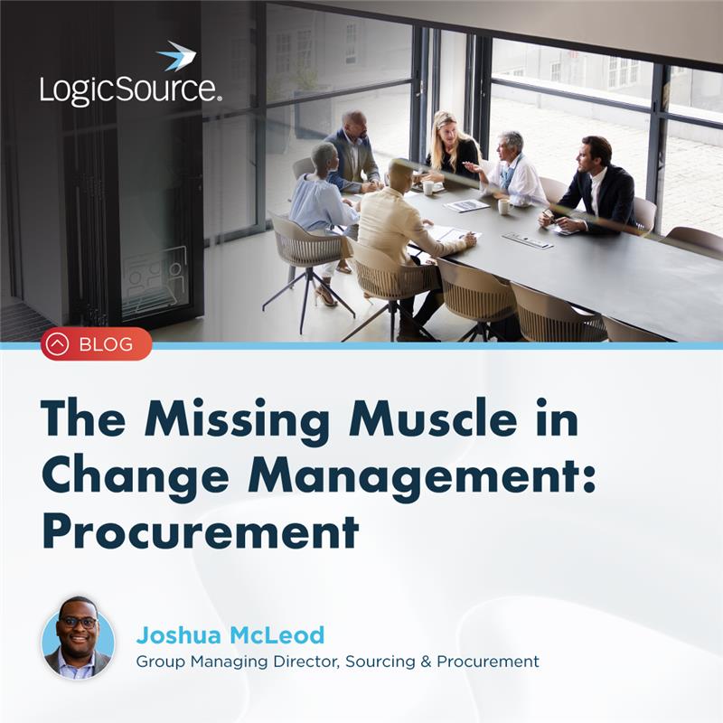 Cover image for article 'The Missing Muscle in Change Management: Procurement'