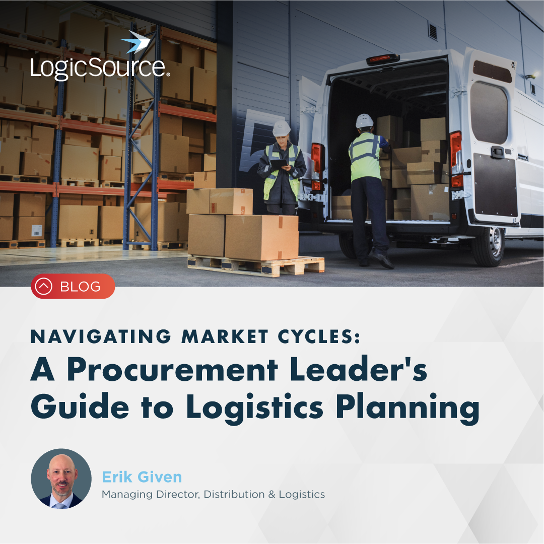 Cover image for 'Navigating Market Cycles: A Procurement Leader's Guide to Logistics Planning'
